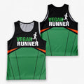 Vegan Running Tank Top Vegan Runner Running Singlet for Men and Women