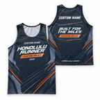 Custom Name Miles Honolulu Endurance Running Tank Top