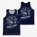 Men's Running Tank Top Police Motor Unit Running Singlet