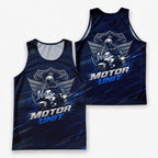 Men's Running Tank Top Police Motor Unit Running Singlet