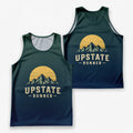 Upstate Mountain Gradient New York Running Tank Top