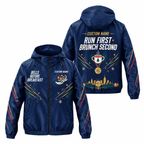 Custom Name Bells Before Breakfast Running Windbreaker Jacket
