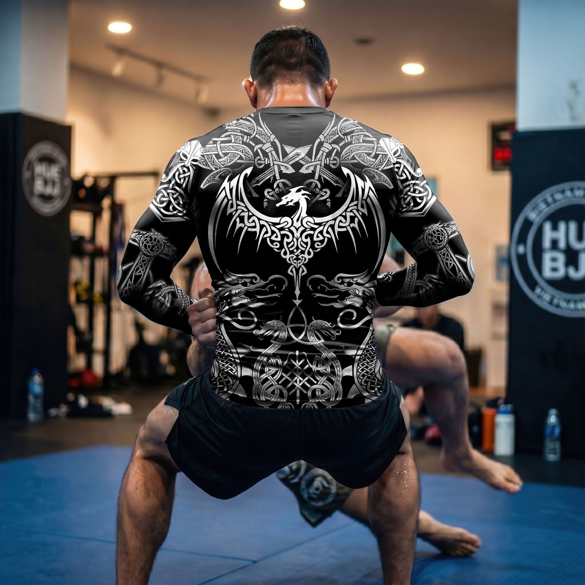 Viking Dragon BJJ Rash Guard