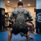 Path to Valhalla The Honored Warrior BJJ Rash Guard