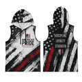 Discipline Loyalty Strenth Men's Workout Hooded Tank Top