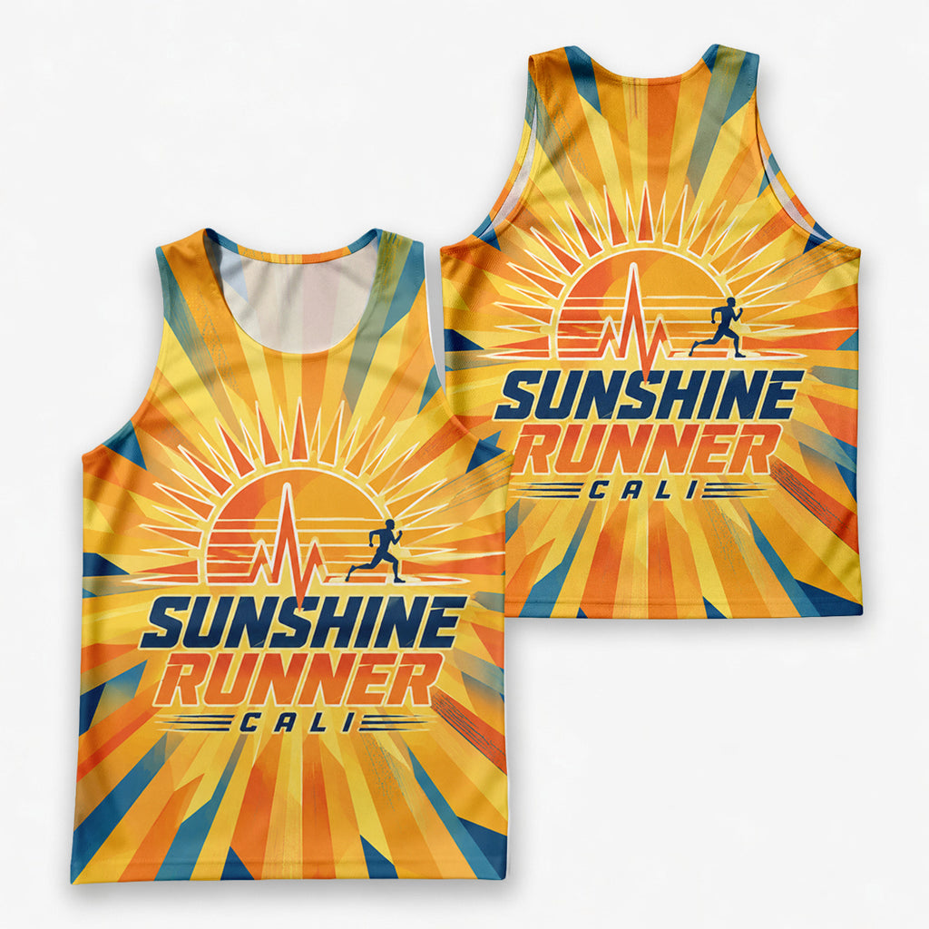 Sunshine State Rays California State Running Tank Top