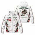 Custom Name All I Want Is a PR Running Windbreaker Jacket