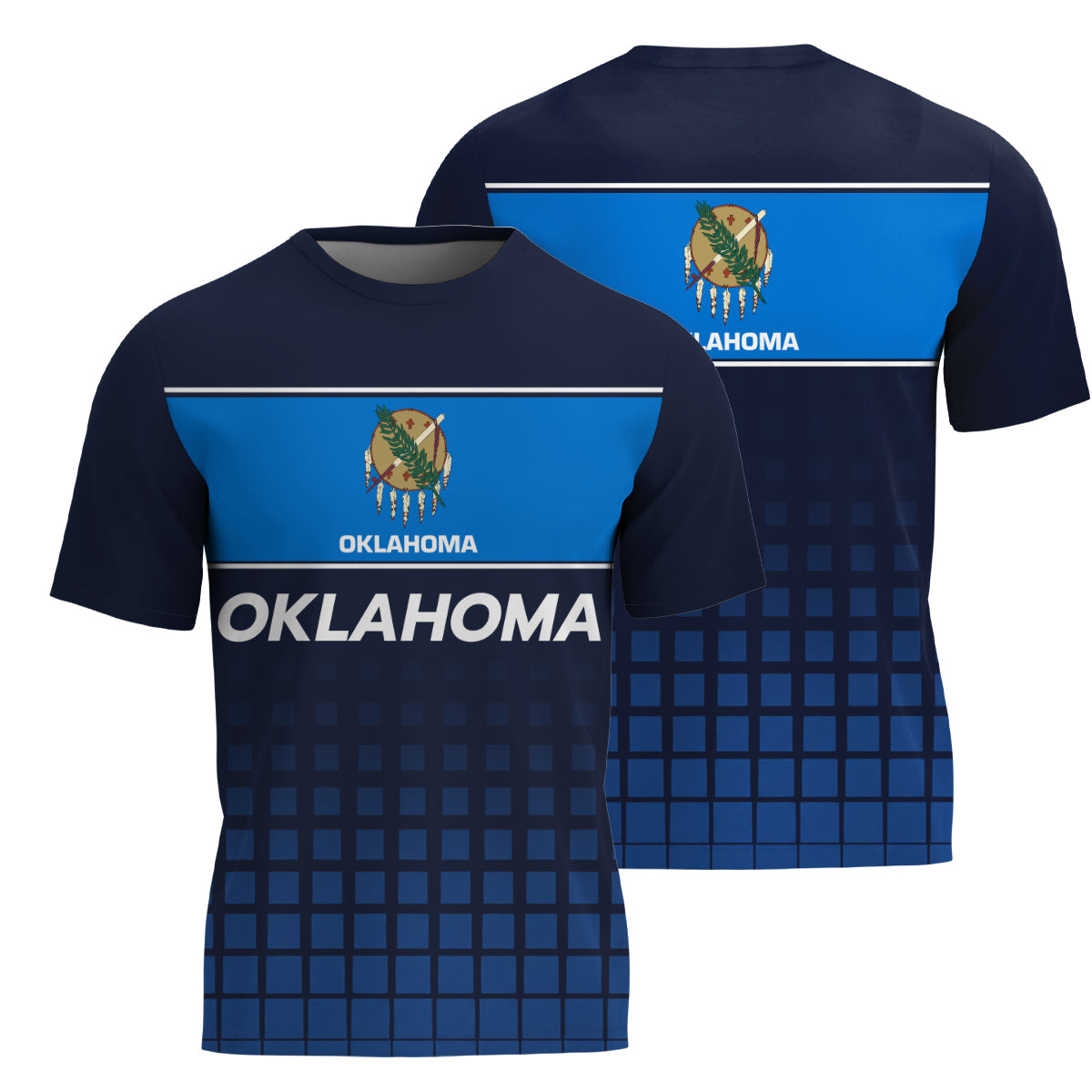 Oklahoma State Pride Tech Running T-Shirt