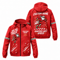 Custom Name Ho Ho Hold My Pace Running Windbreaker Jacket