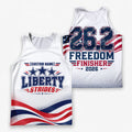 Liberty Strides The Marine Corp Race Day Running Tank Top