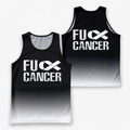 Cancer Fighter Running Tank Top FU Cancer Running Singlet for Men and Women
