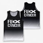 Cancer Fighter Running Tank Top FU Cancer Running Singlet for Men and Women