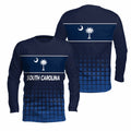 South Carolina State Pride Long Sleeve Running T-Shirt