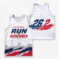 Run To Remember The Marine Corp Race Day Running Tank Top