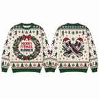 Merry Fitmas Runner Sweater