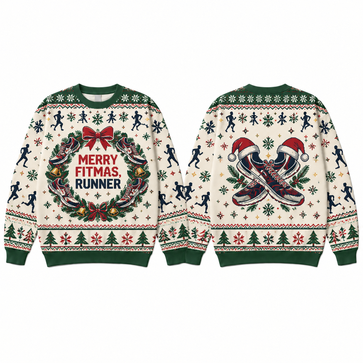 Merry Fitmas Runner Sweater