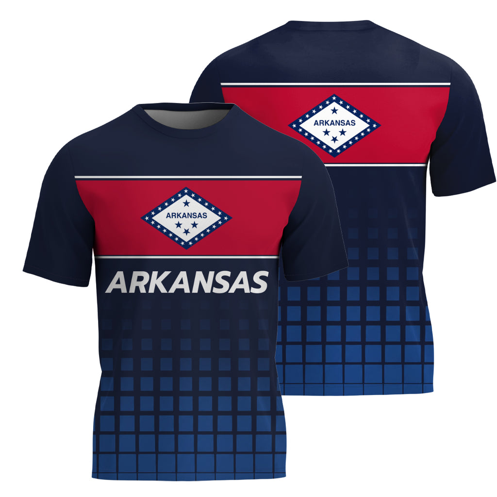 Arkansas State Pride Tech Running T-Shirt