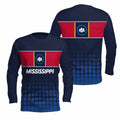 Mississippi State Pride Long Sleeve Running T-Shirt