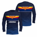 Arizona State Pride Long Sleeve Running T-Shirt
