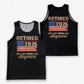 Retirement Running Tank Top Retired 2026 Running Singlet for Men and Women