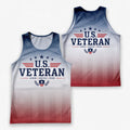 Veteran Tech Running Tank Top - U.S. Veteran Running Singlet