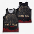 Topographic Republic California State Running Tank Top