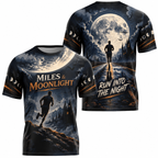 Miles & Moonlight Halloween Tech Running T-Shirt
