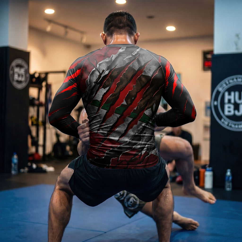 No Mercy West Coast BJJ Rash Guard