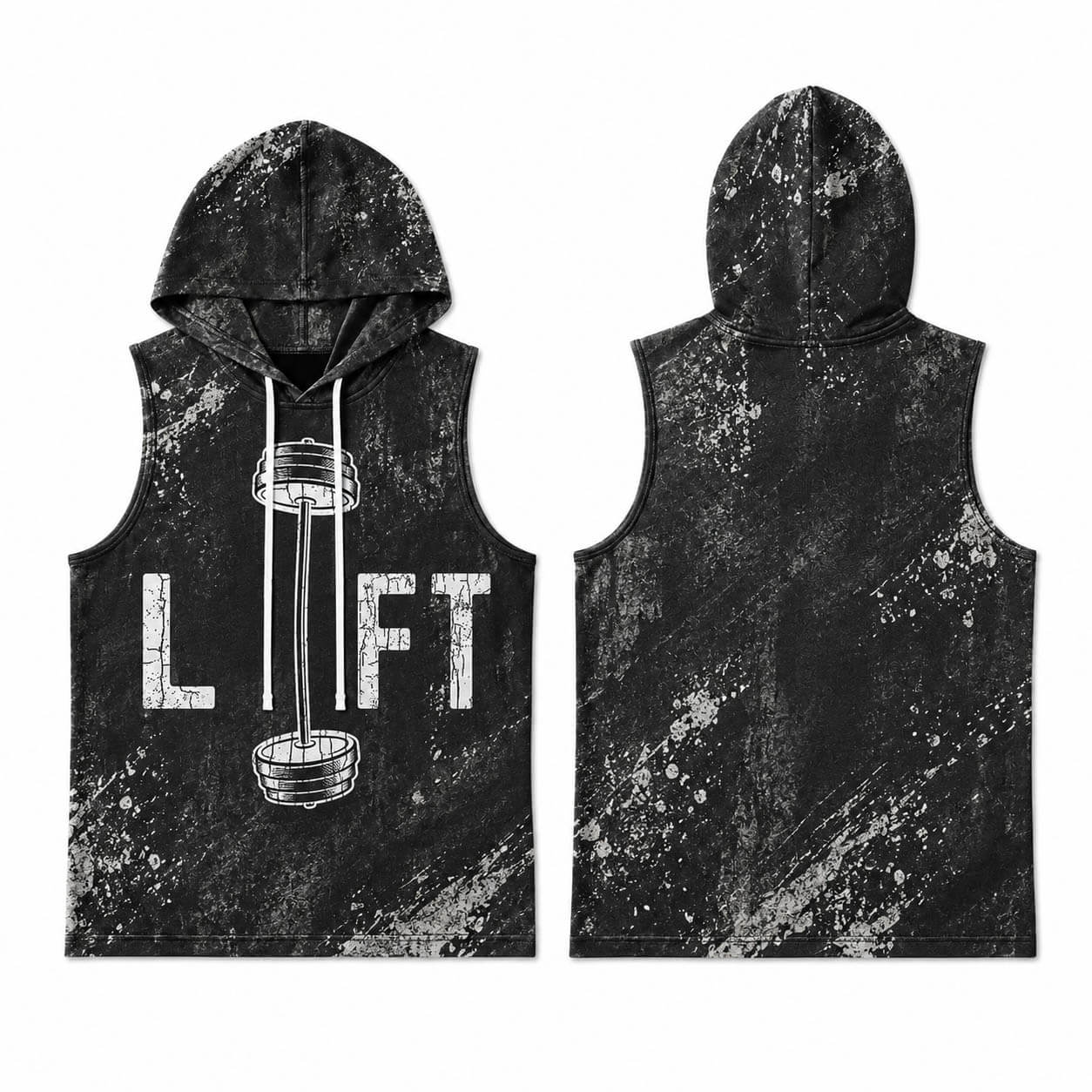 LIFT Men's Workout Hooded Tank Top
