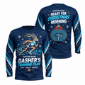 Custom Name Dasher’s Training Plan Running Long Sleeve Shirt