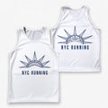 Lady Liberty Minimalist New York Running Tank Top