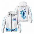 Custom Name Illinois River Run Illinois Running Windbreaker Jacket