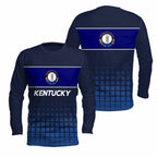 Kentucky State Pride Long Sleeve Running T-Shirt