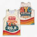 Retro 70s NYC The NYC Race Day Running Tank Top