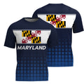 Maryland State Pride Tech Running T-Shirt