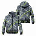 Custom Name State Urban Endurance Running Windbreaker Jacket