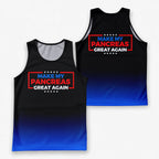 Diabetes Fighter Running Tank Top My Pancreas Great Again Running Singlet for Men and Women