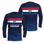 Missouri State Pride Long Sleeve Running T-Shirt