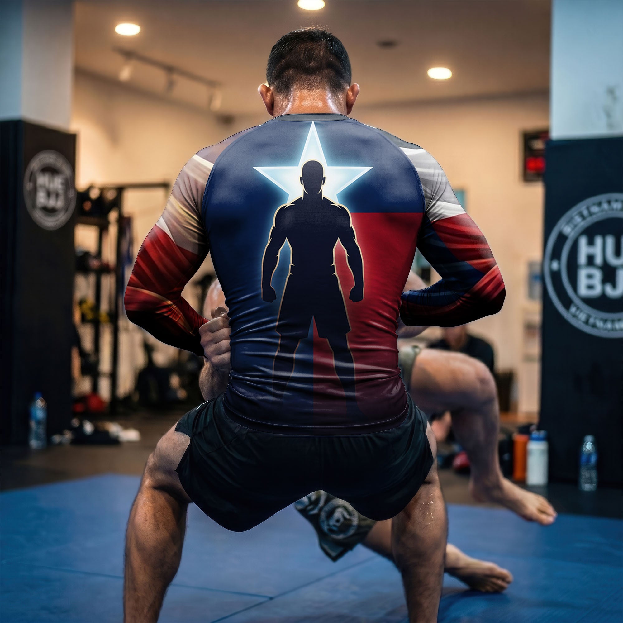 Lone Star Warrior BJJ Rash Guard