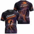 Chasing Shadows Halloween Tech Running T-Shirt