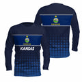 Kansas State Pride Long Sleeve Running T-Shirt