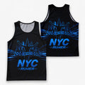 NYC Urban Grid New York Running Tank Top