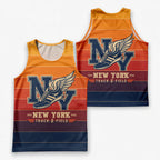 Retro NY Track & Field New York Running Tank Top