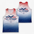Veteran Tech Running Tank Top - Honor Service Running Singlet