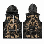 Kinda Fit Softa Fat Men's Workout Hooded Tank Top