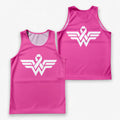 Cancer Fighter Running Tank Top Strong Ribbon Wing Emblem Running Singlet for Men and Women