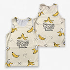 Funny Running Tank Top _ Free Banana 2 Tech Running Singlet