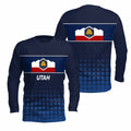Utah State Pride Long Sleeve Running T-Shirt