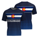 Colorado State Pride Tech Running T-Shirt