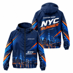 Custom Name Manhattan Skyline Custom Runner Running Windbreaker Jacket